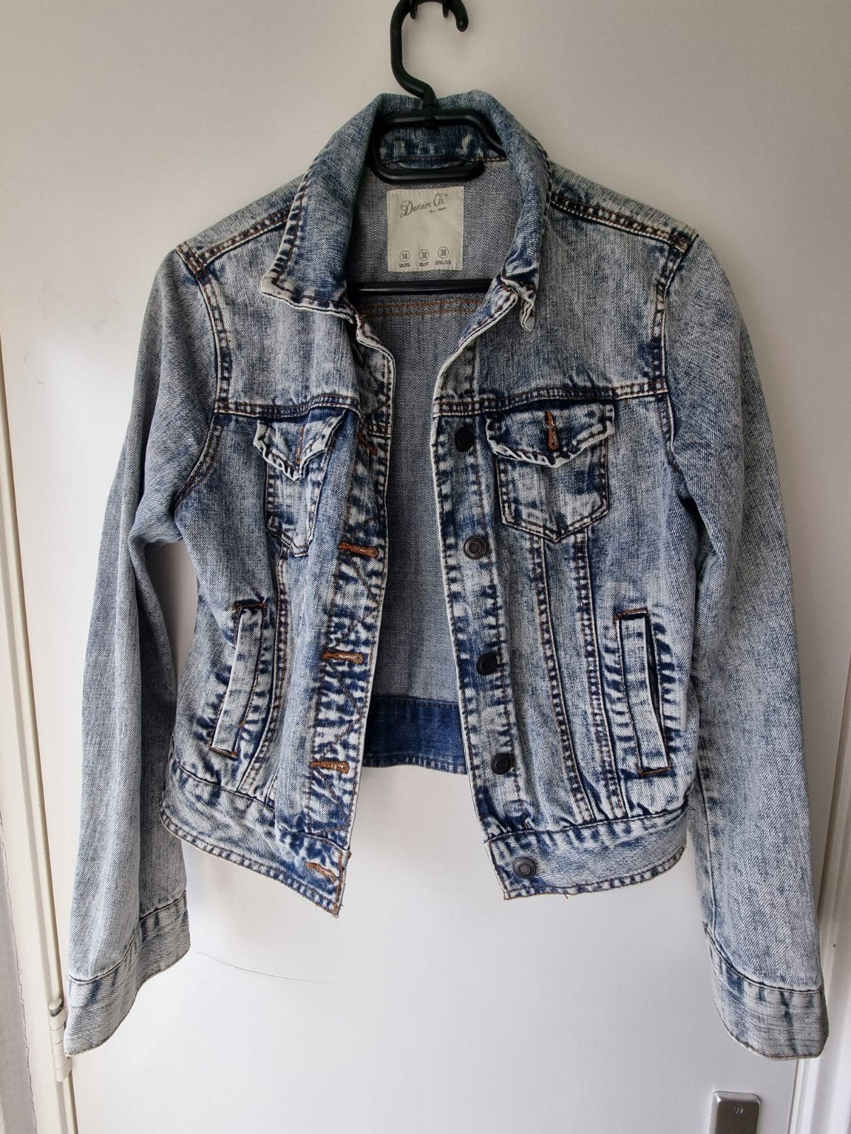 Stoere denim spijkerjas - Dames & Co, Blauw, Ophalen of Verzenden, Maat 36 (S), Dames & Co