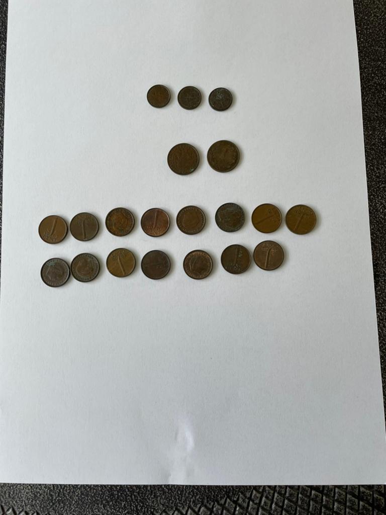 1/2 cent en centen Nederland, Ophalen of Verzenden, Nederland, Munten
