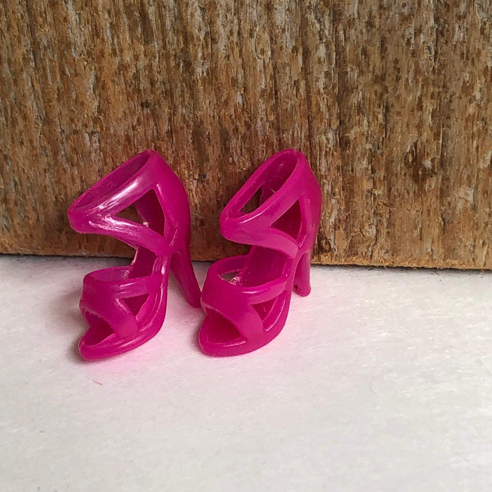 Roze open Barbie schoenen, Ophalen of Verzenden