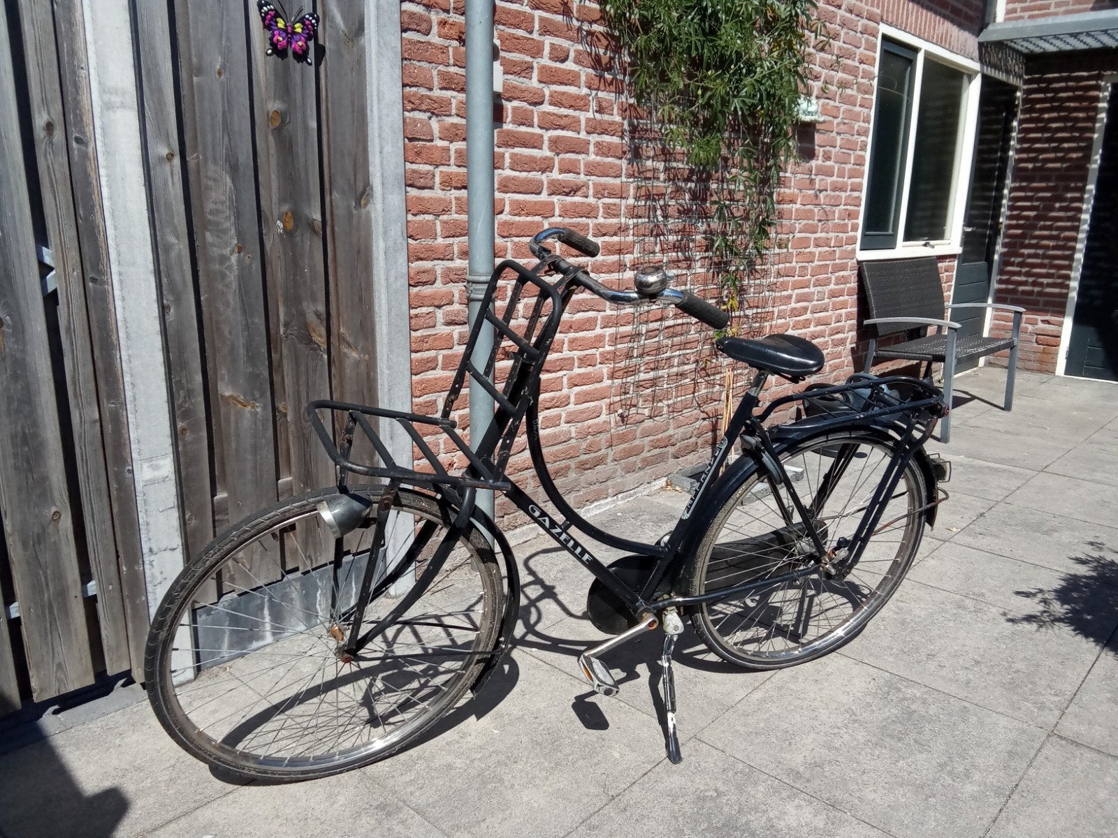 Gazelle omafiets, Ophalen, Gebruikt