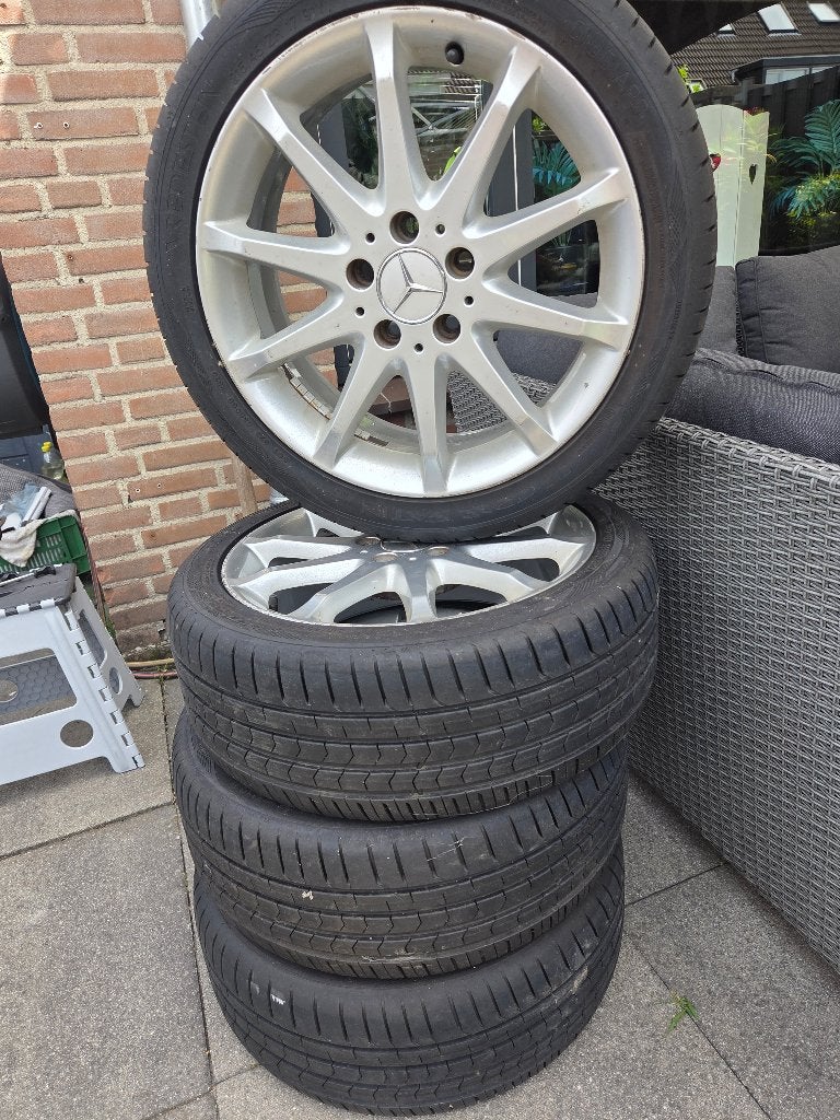 4 velgen incl banden, Ophalen
