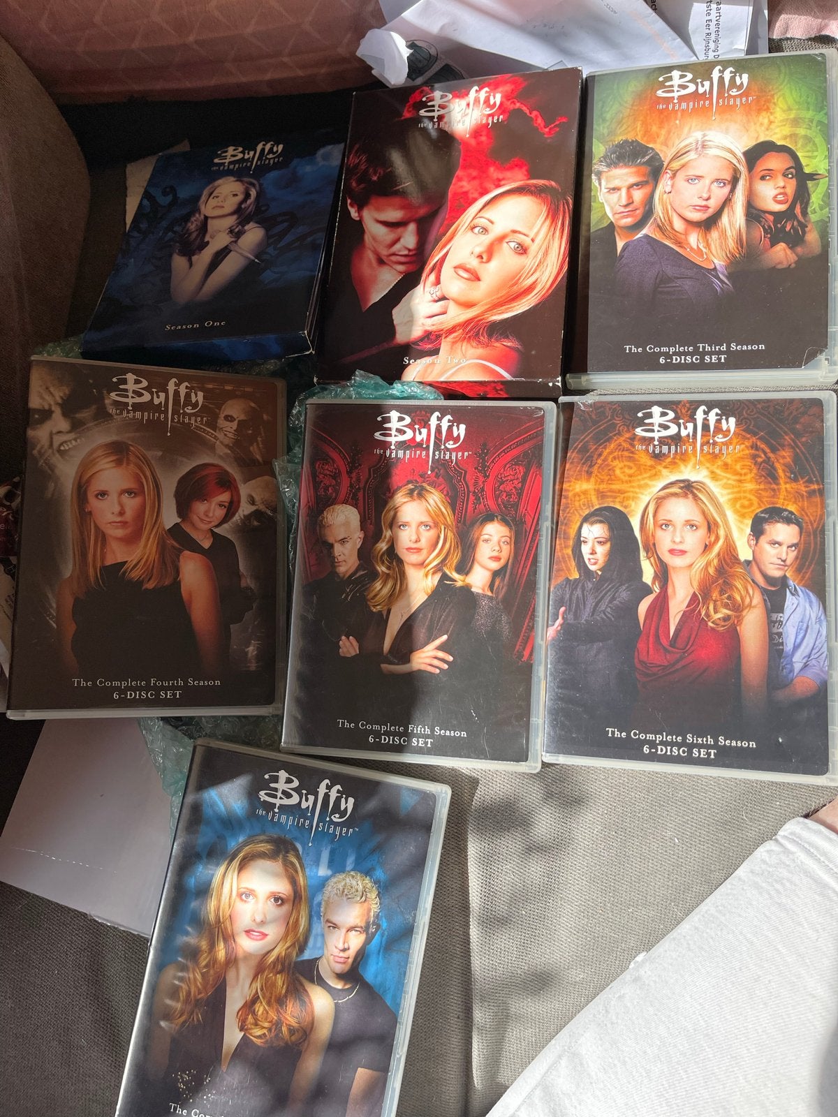 Buffy the Vampire Slayer Complete Serie DVD Boxen, Science Fiction en Fantasy, Engels, Ophalen of Verzenden, Vanaf 12 jaar