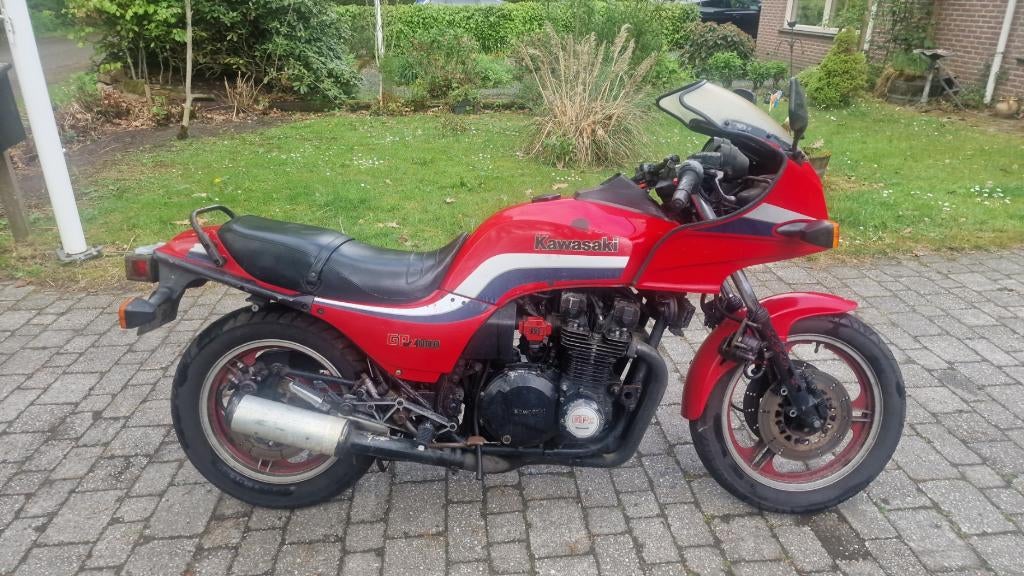 Zeldzame kawasaki z1100gp, Motoren, Motoren | Kawasaki, Sportuitlaat, 4 cilinders, Motorrijbewijs A, Sport