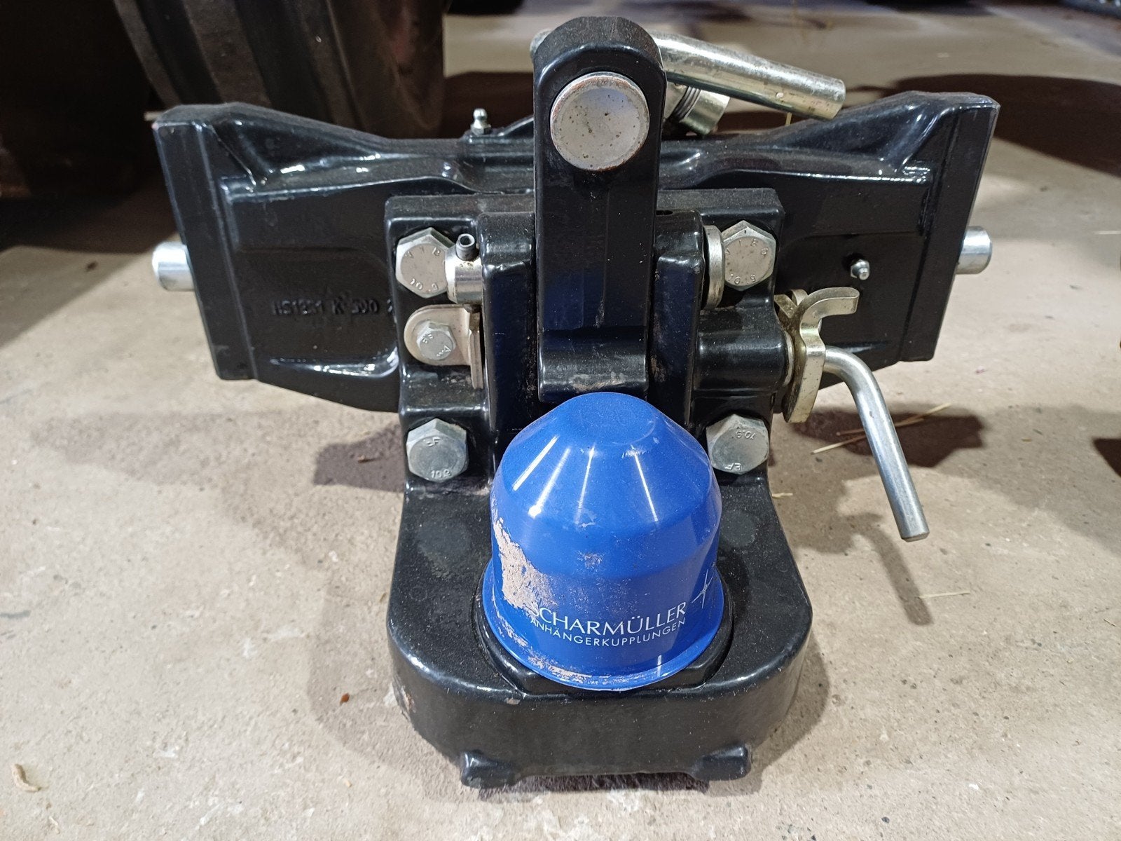 Sauermann trekhaak K80 - 39 cm breed, 25 mm pinnen, Ophalen