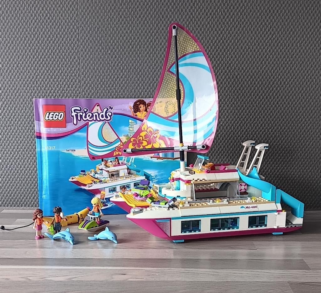 lego sunshine cataman 41317, Lego, Friends, Ophalen of Verzenden, Zo goed als nieuw