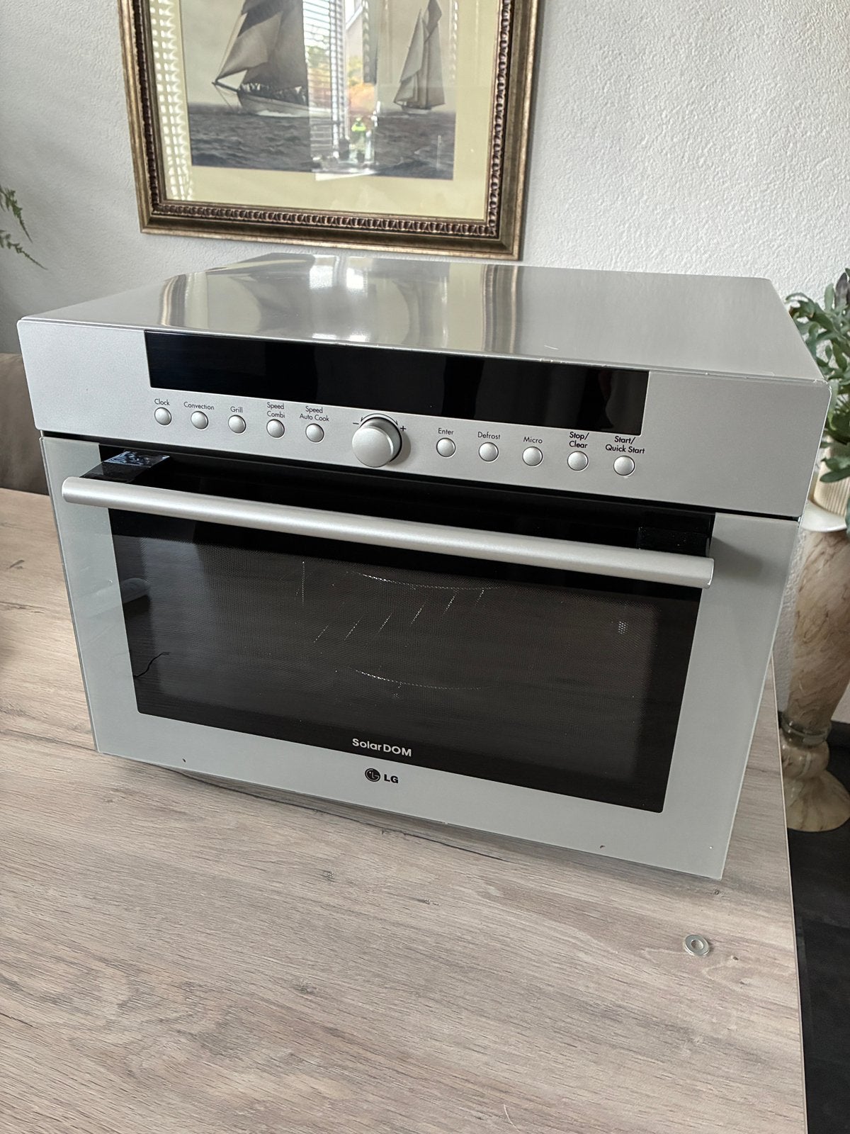 Microwave oven, Witgoed en Apparatuur, Ovens, 45 tot 50 cm, Ophalen of Verzenden, Combi-oven, Magnetronfunctie
