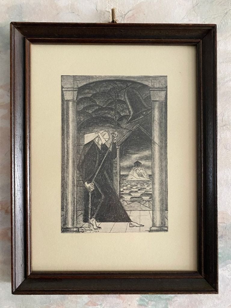 Jan  Toorop  .  1914, Antiek en Kunst, Kunst | Litho's en Zeefdrukken, Ophalen of Verzenden