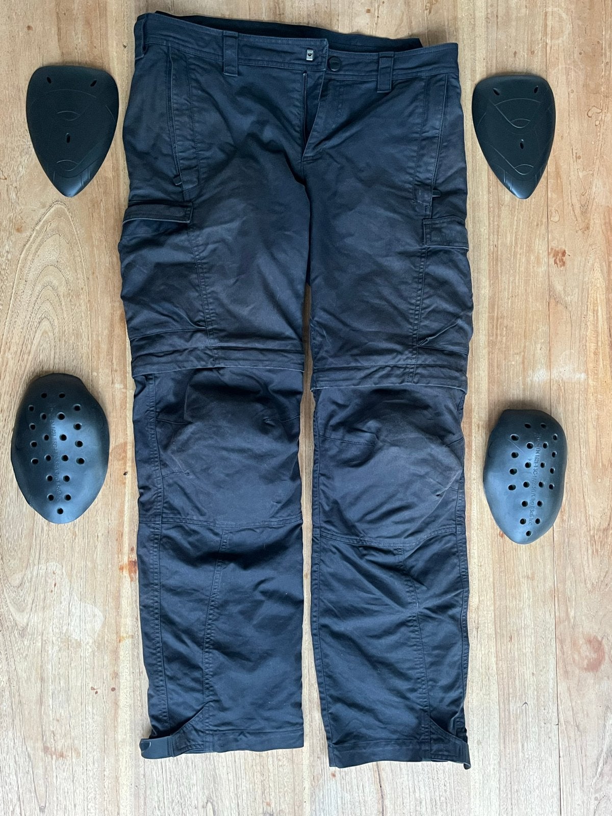 BMW Summer 3 motorbroek maat L met protectoren, Motoren, Kleding | Motorkleding, Ophalen of Verzenden, Tweedehands, Heren, Broek | textiel