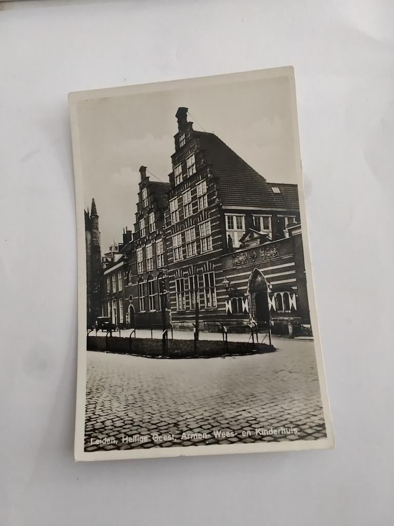 LEIDEN. HEILIGE GEEST, ARMEN- WEES- EN KINDERHUIS, Verzamelen, Ophalen of Verzenden, Voor 1920, Zuid-Holland