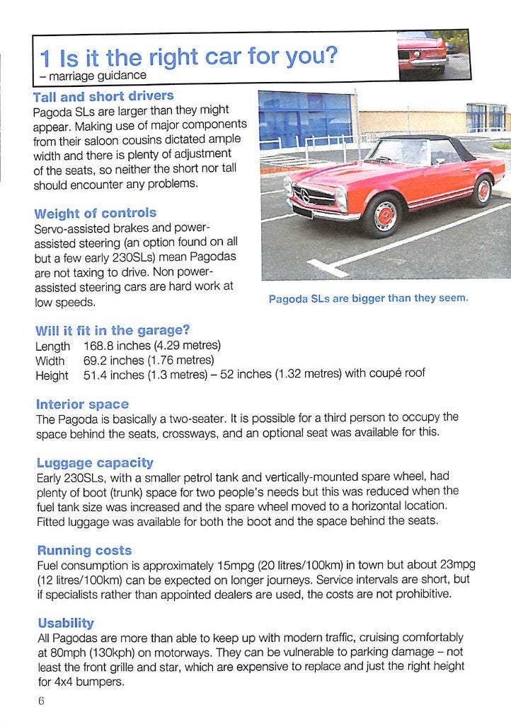 Mercedes Benz 230SL, 250SL & 280SL 'Pagode', Verzenden