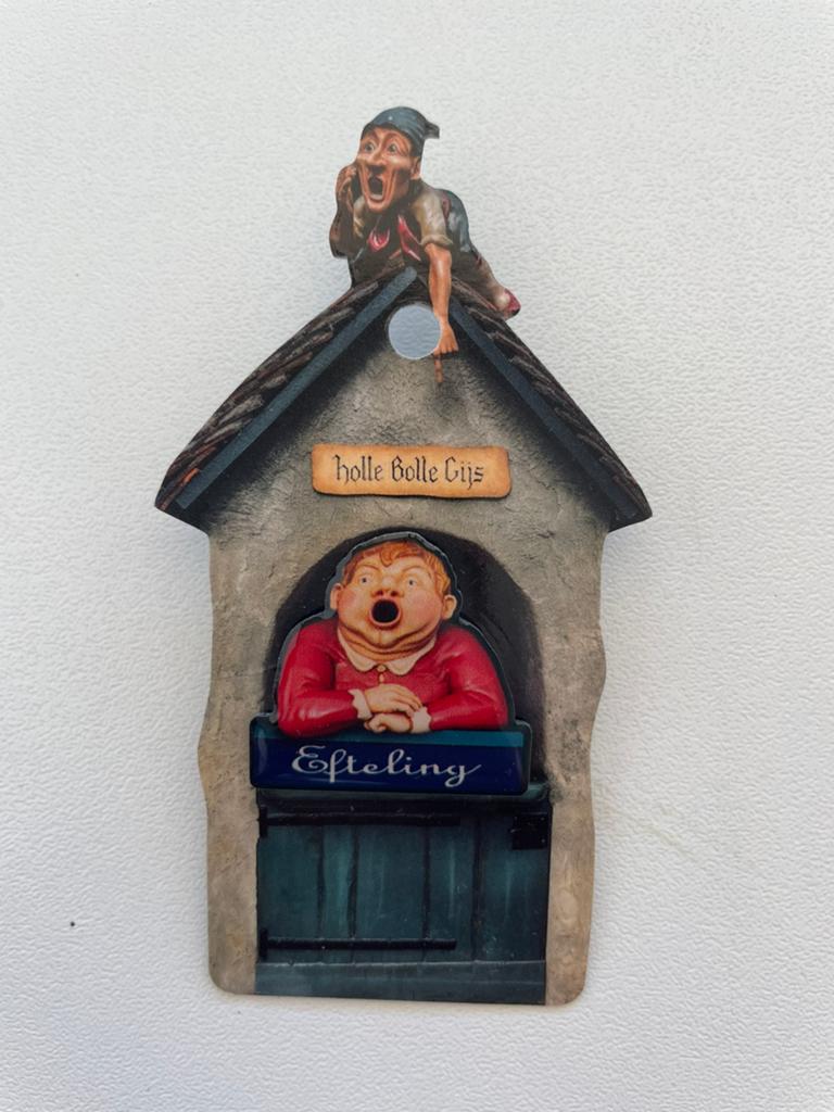 Efteling pin Holle Bolle Gijs Heruitgave op kaartje EPP 446, Verzamelen, Efteling, Ophalen of Verzenden, Nieuw, Button of Speldje