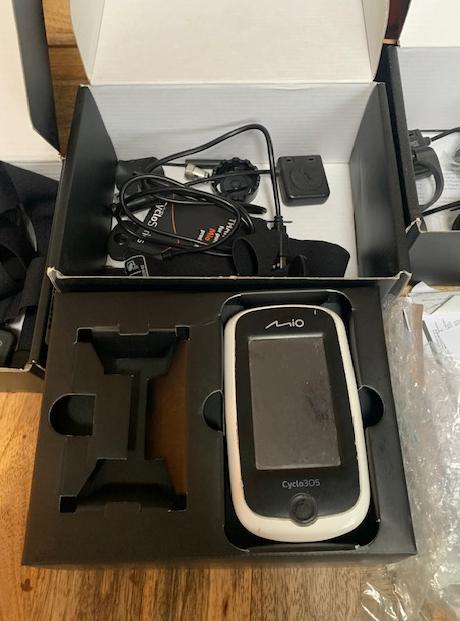 onderdelen Mio fietsnavigatie, Fietsen en Brommers, Fietsaccessoires | Fietscomputers, Gebruikt, Cadanssensor, Draadloos, Hartslagsensor