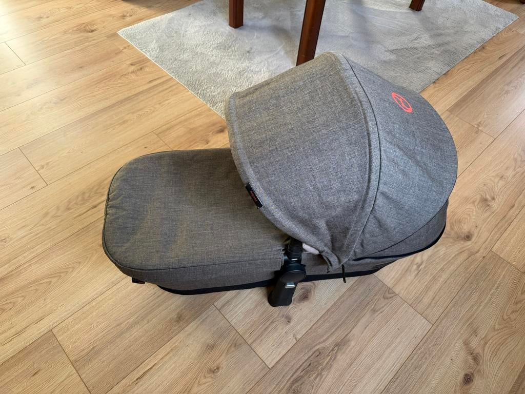 Cybex Priam kinderwagen set grey, Kinderen en Baby's, Buggy's, Gebruikt, Overige merken, Regenhoes, Verstelbare rugleuning, Zonnekap