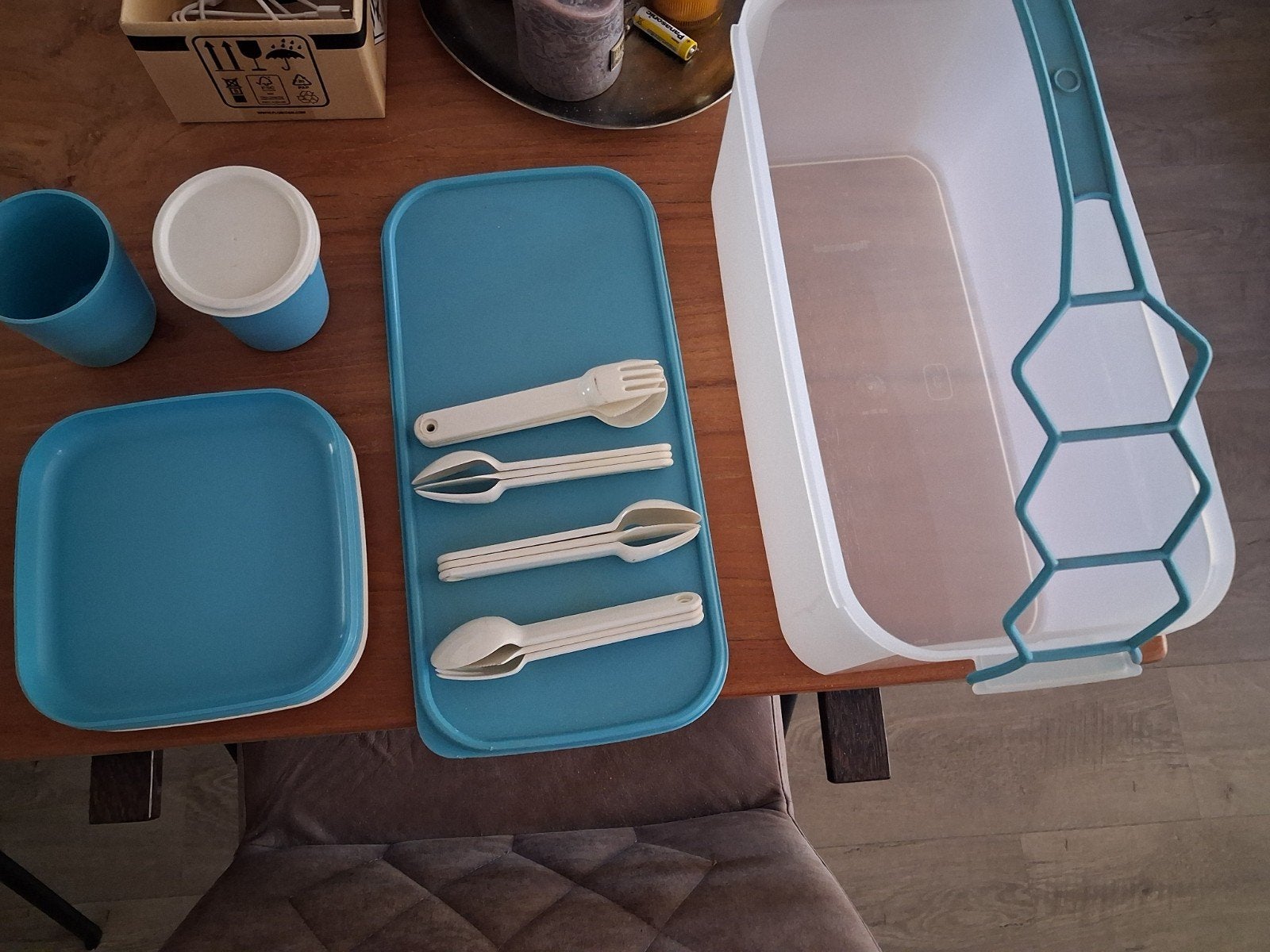 Opbergdoos met inhoud, Tupperwear., Ophalen, Overige typen