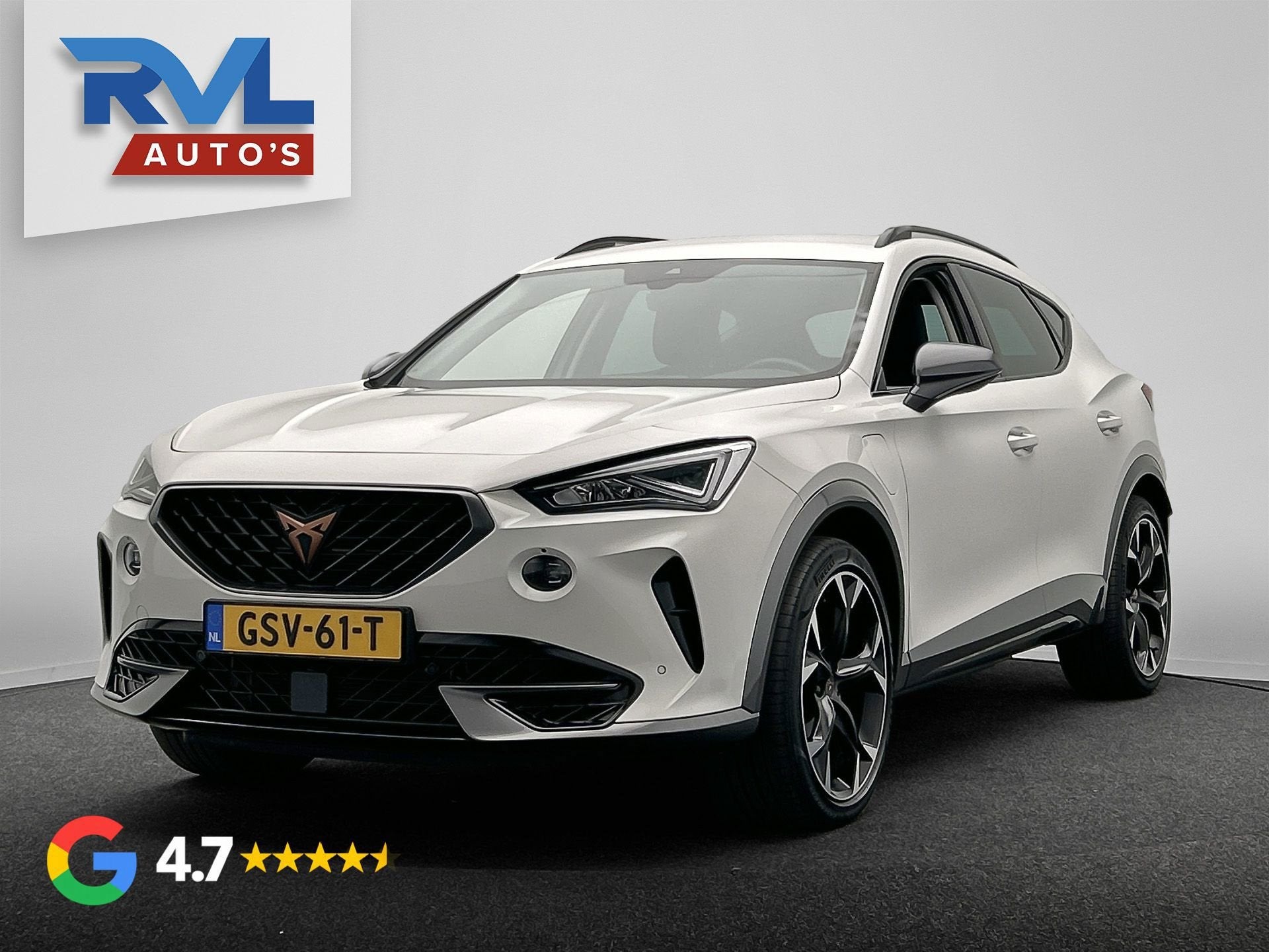 Cupra Formentor 1.4 e-Hybrid Business | Dealeronderhouden |, Auto's, Cupra, Gebruikt, 4 cilinders, Leder en Stof, Wit
