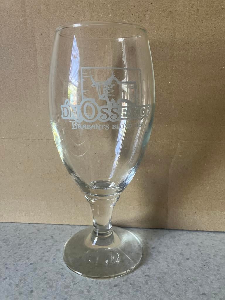 Twee glazen Muifelbrouwerij Oss en d’n Ossekop, Ophalen, Gebruikt, Glas of Glazen, Overige merken