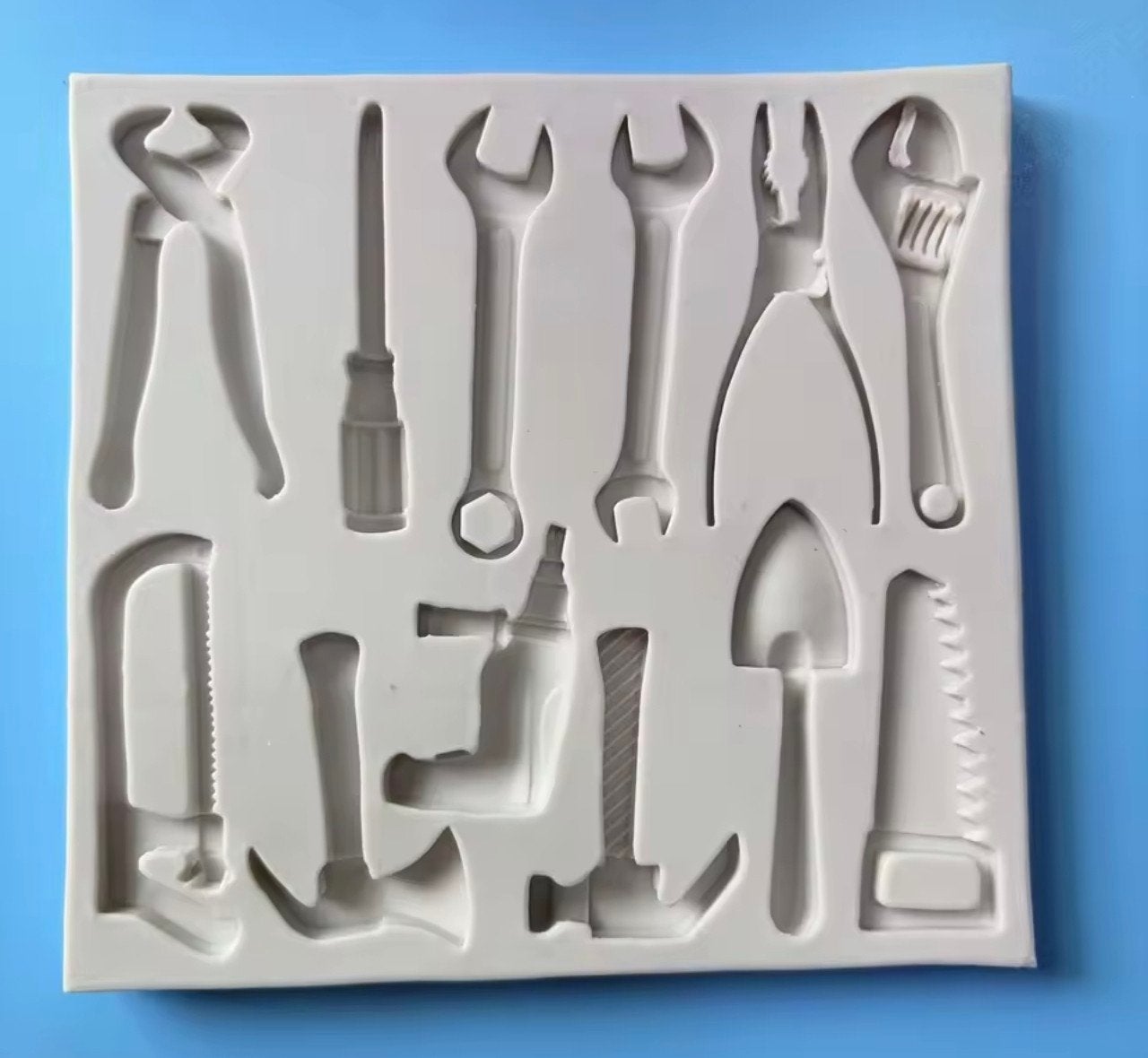 Siliconen mal gereedschap voor epoxy, fondant, zeep, klei, Overige thema's, Nieuw, Ophalen of Verzenden, Rubber