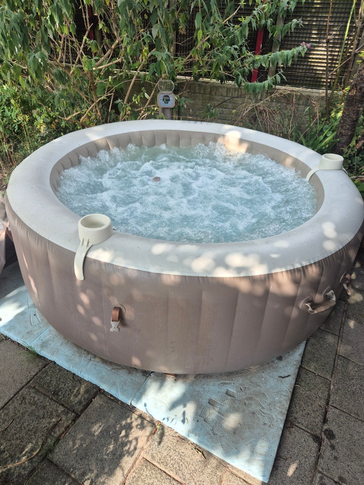 Intex PureSpa Opblaasbare Jacuzzi met Accessoires, Tuin en Terras, Ophalen