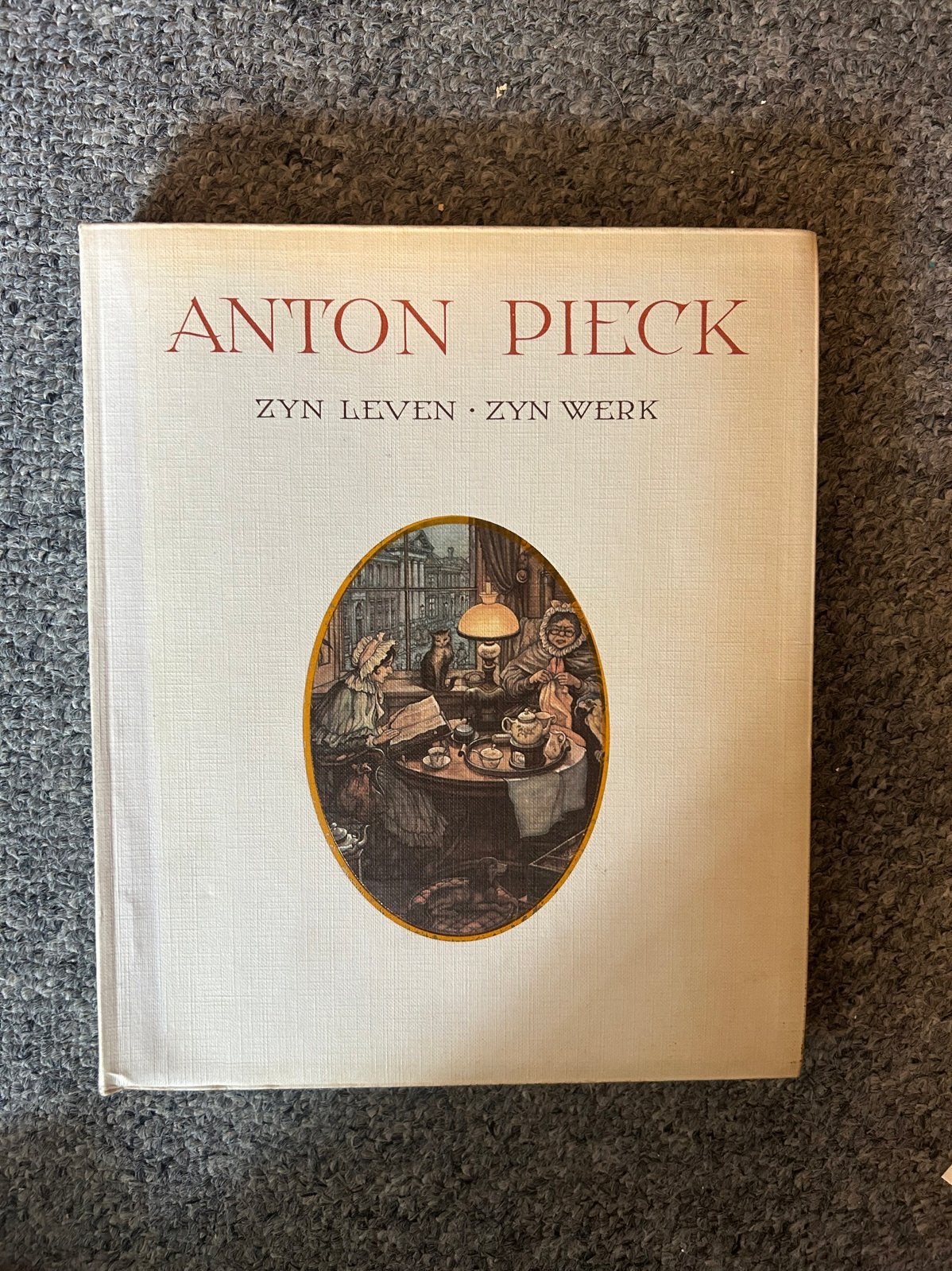 Anton Pieck - zijn leven zijn werk kunstboek, Boeken, Ophalen of Verzenden, Gelezen, Overige onderwerpen