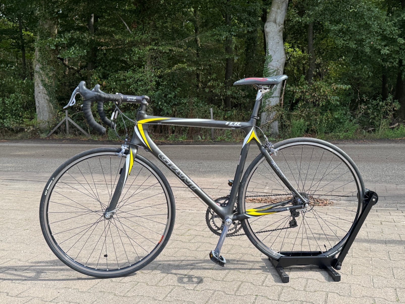 Giant TCR Composite Carbon Mt 55 Campagnolo Centaur, Ophalen, 28 inch, Gebruikt, Carbon