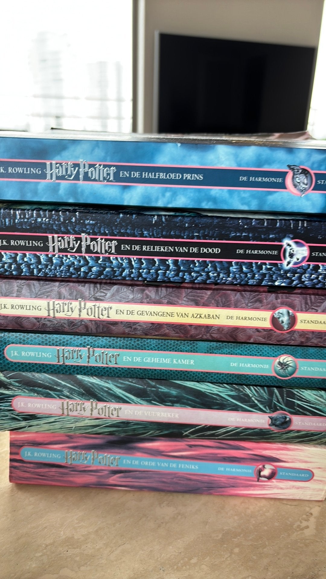 Harry potter boeken 6 stuks, Verzamelen, Harry Potter, Ophalen of Verzenden, Gebruikt, Boek of Poster
