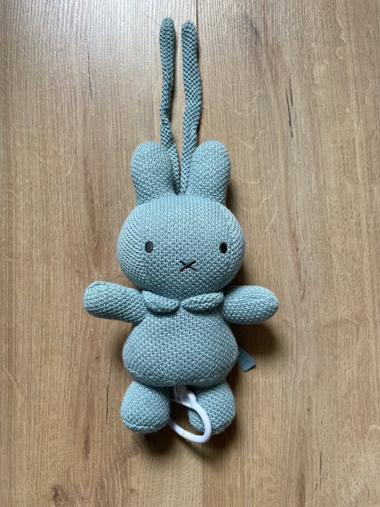 Trekpop Nijntje Green Knit, Kinderen en Baby's, Ophalen of Verzenden, Zo goed als nieuw, Overige typen, Met geluid