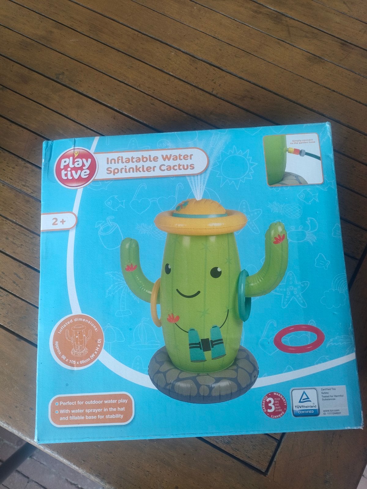 Playtive Opblaasbare Watersproeier Cactus - Waterspeelgoed, Ophalen of Verzenden
