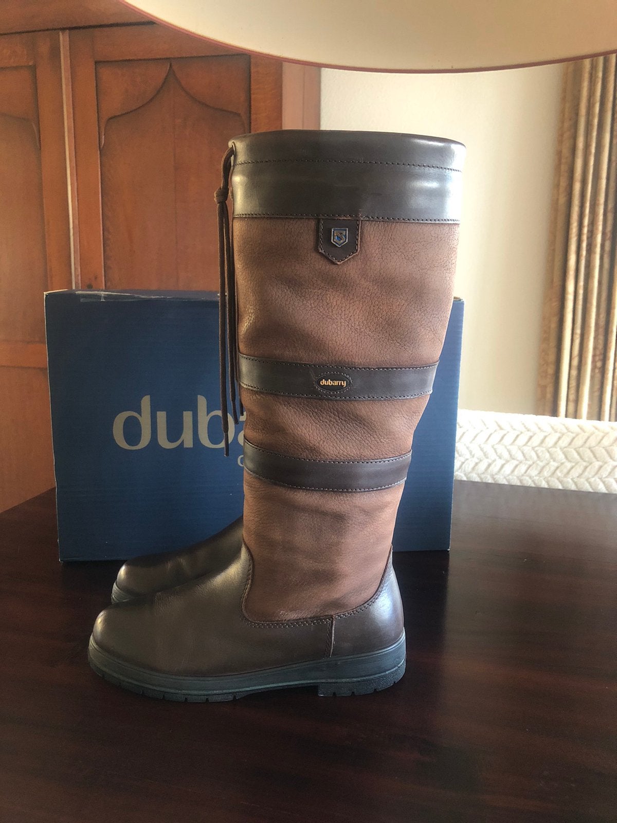 Dubarry Galway outdoor laarzen maat 39, Hoge laarzen, Bruin, Ophalen of Verzenden, Zo goed als nieuw