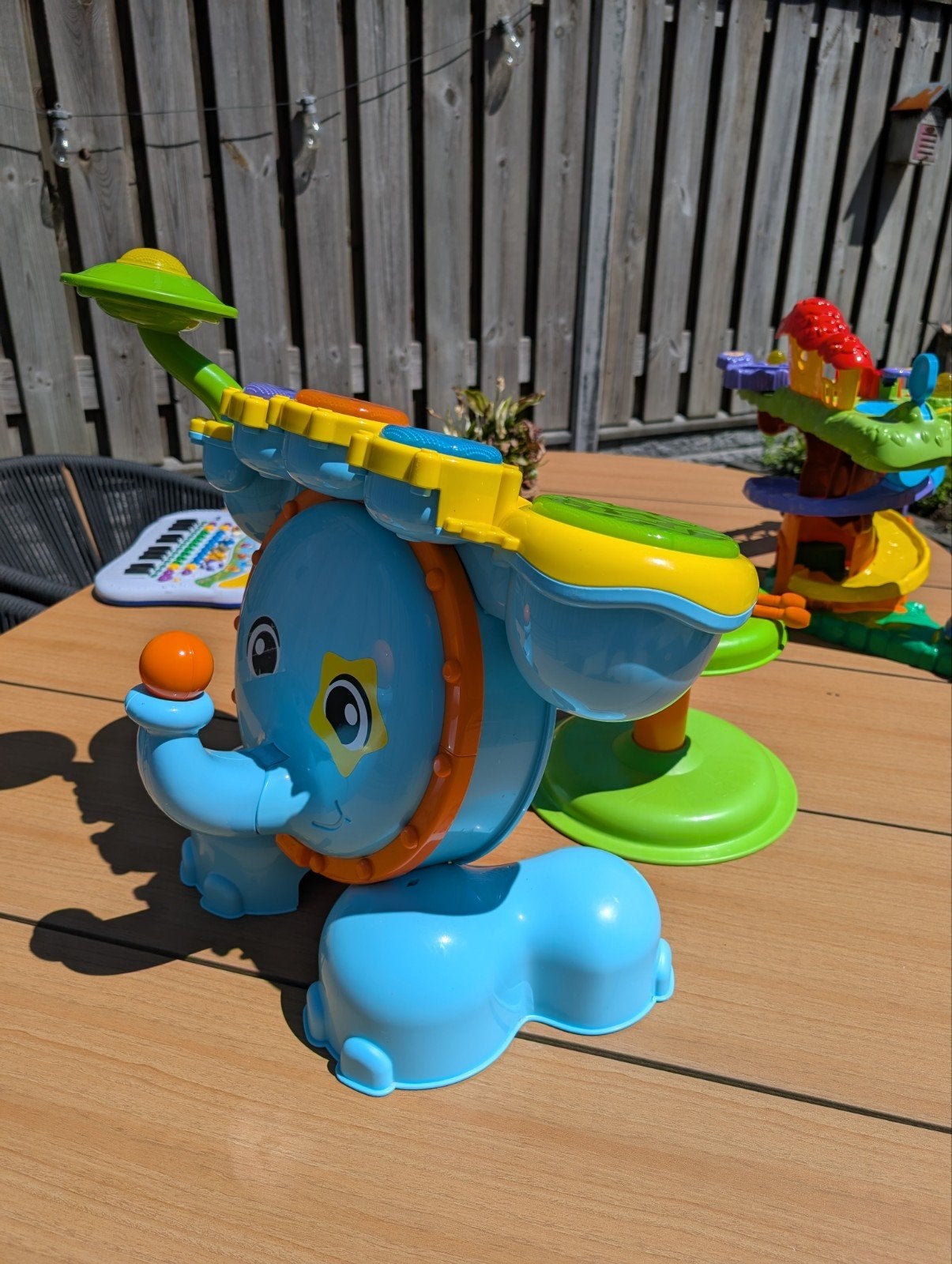 VTech Rock & Leer Drumstel, Ophalen, Zo goed als nieuw, 6 maanden tot 2 jaar