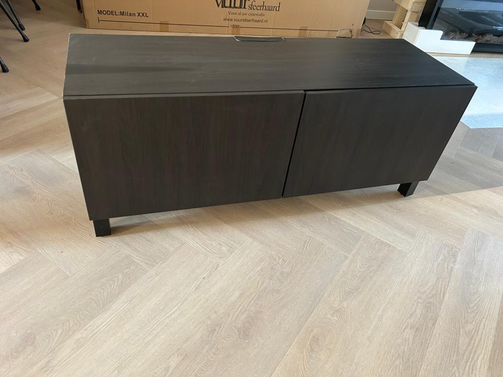 Ikea BESTA TV Dressoir/Kast, Ophalen, 100 tot 150 cm, Zo goed als nieuw, Minder dan 100 cm