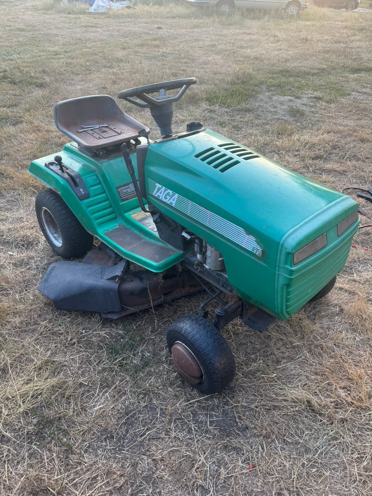 Taga zitmaaier loopt goed, Ophalen, Zo goed als nieuw