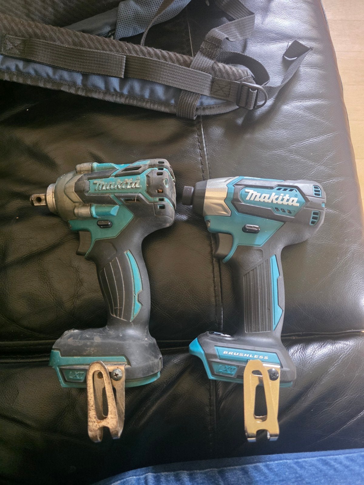 Makita Slagmoersleutel en Slagschroevendraaier Set, Ophalen of Verzenden, Zo goed als nieuw, Overige typen