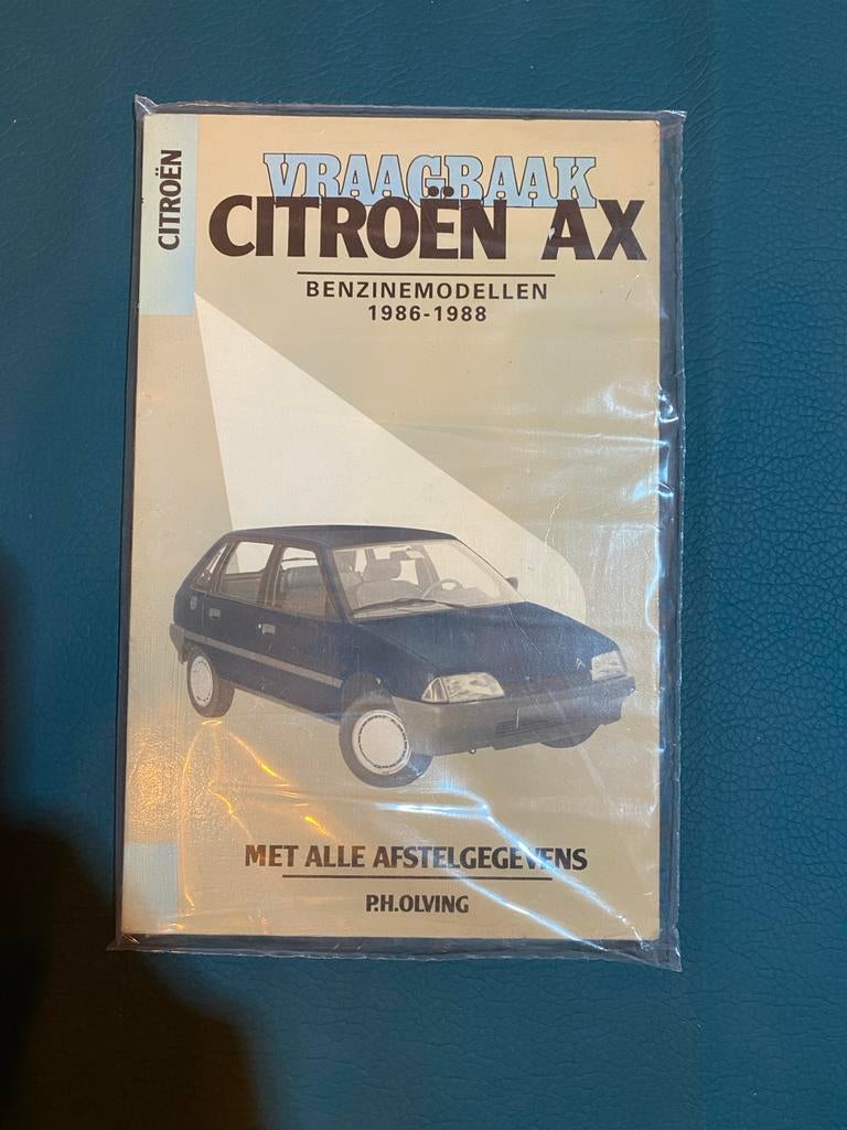 Vraagbaak Citroën AX Benzine Modellen 1986-1988, Ophalen of Verzenden, Gelezen, Citroën