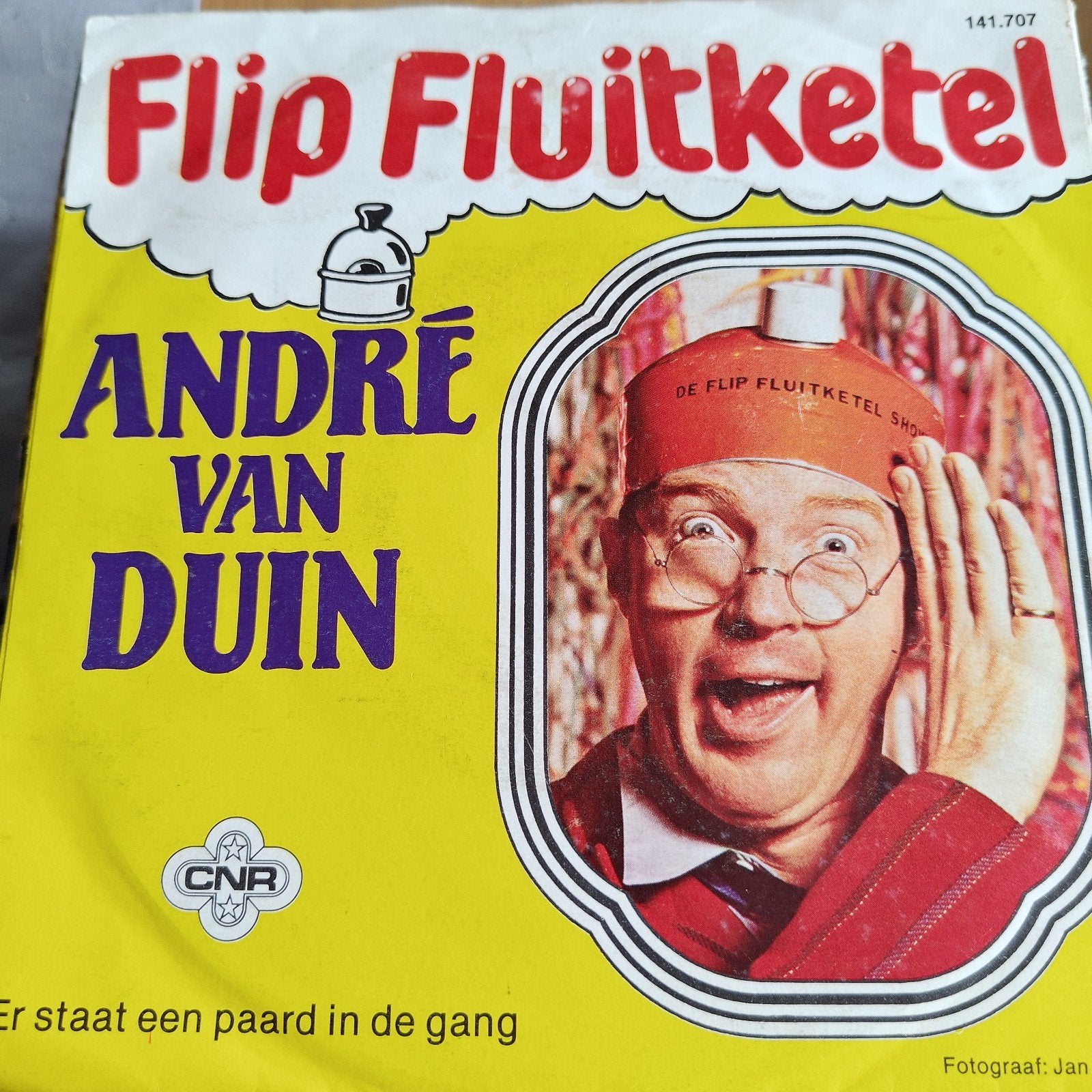 André van Duin - Flip Fluitketel /Er staat een paard in de g, Gebruikt, 7 inch, Ophalen of Verzenden, EP