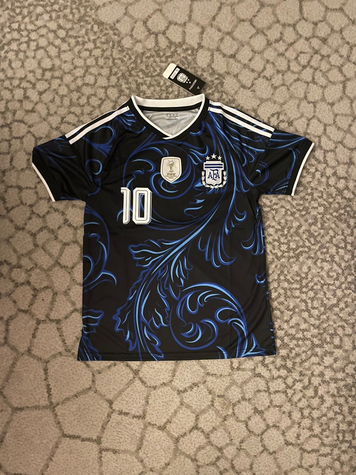 Argentinie uitshirt messi nr 10, Ophalen of Verzenden, Zo goed als nieuw, Shirt