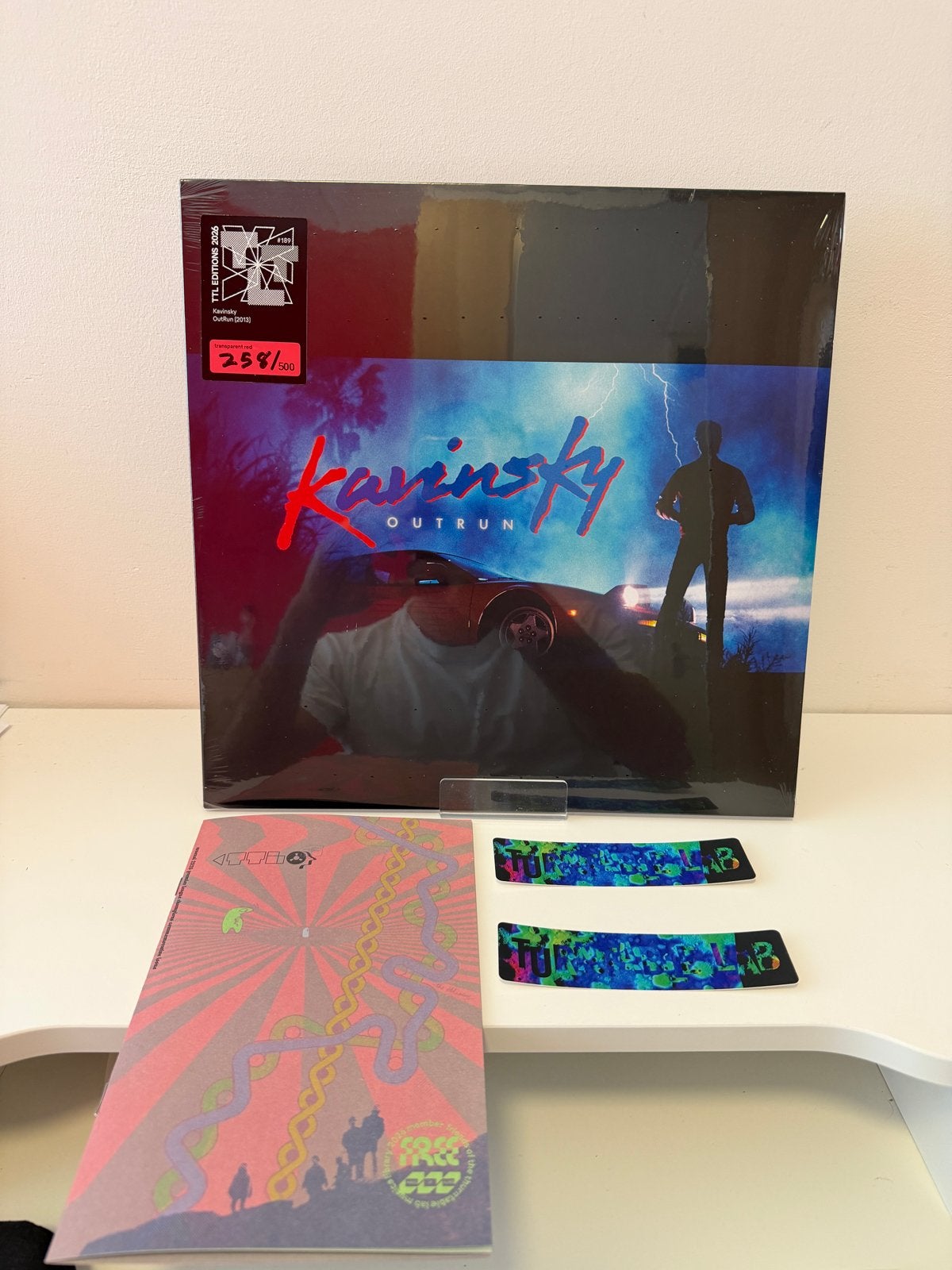 Kavinsky – OutRun (Transparent Red Vinyl) LP, Geseald, Ophalen of Verzenden, Nieuw in verpakking, 12 inch
