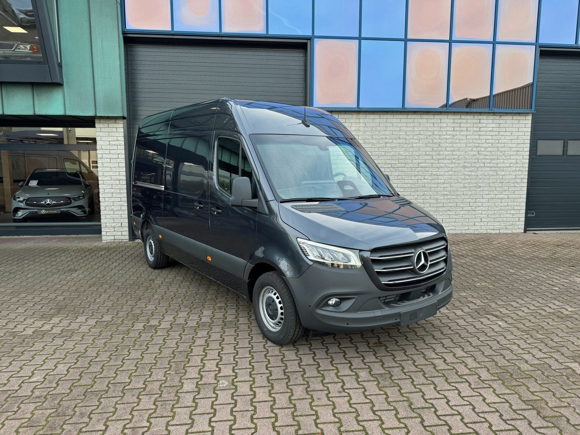 Mercedes-Benz Sprinter 317 L2H2 2x Schuifdeur Alarm kl3 Adap, Automaat, 12 maanden, Gebruikt, 4 cilinders