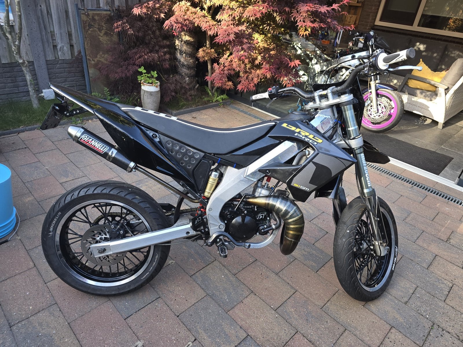 Derbi drd pro 77br, Ophalen, 6 versnellingen, Gebruikt, Maximaal 45 km/u