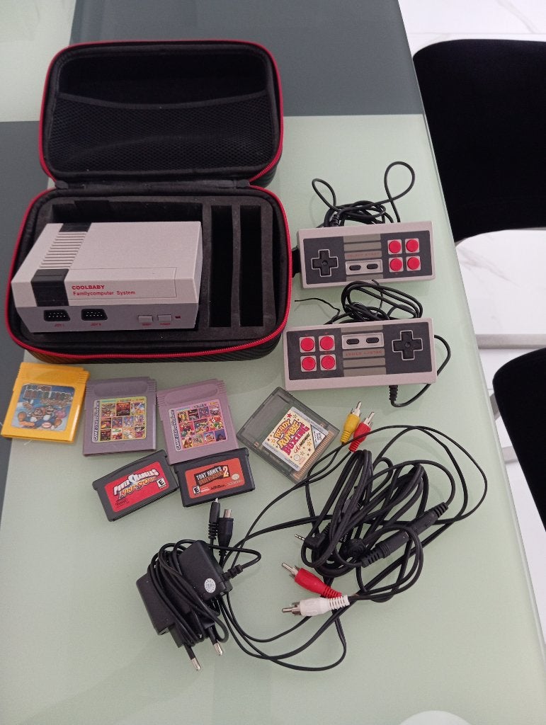 Nintendo Nes, Spelcomputers en Games, Ophalen of Verzenden, Zo goed als nieuw, Met 2 controllers, Met games