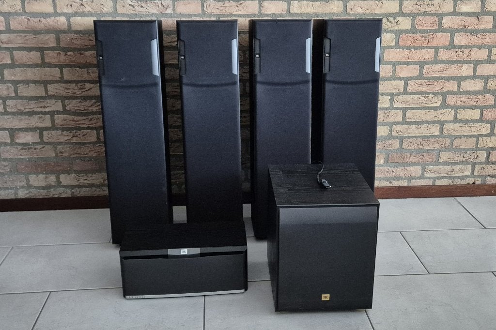 JBL surround sound speaker set, Audio, Tv en Foto, Ophalen, Surroundset, Basreflex, Gebruikt