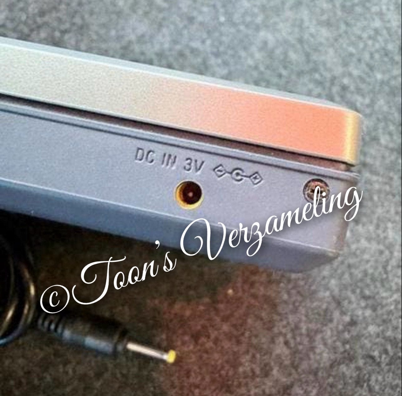 [NIEUWE] 3volt adapter voor Sony minidisc (mini gele plug), Ophalen of Verzenden, Minidisc-recorder