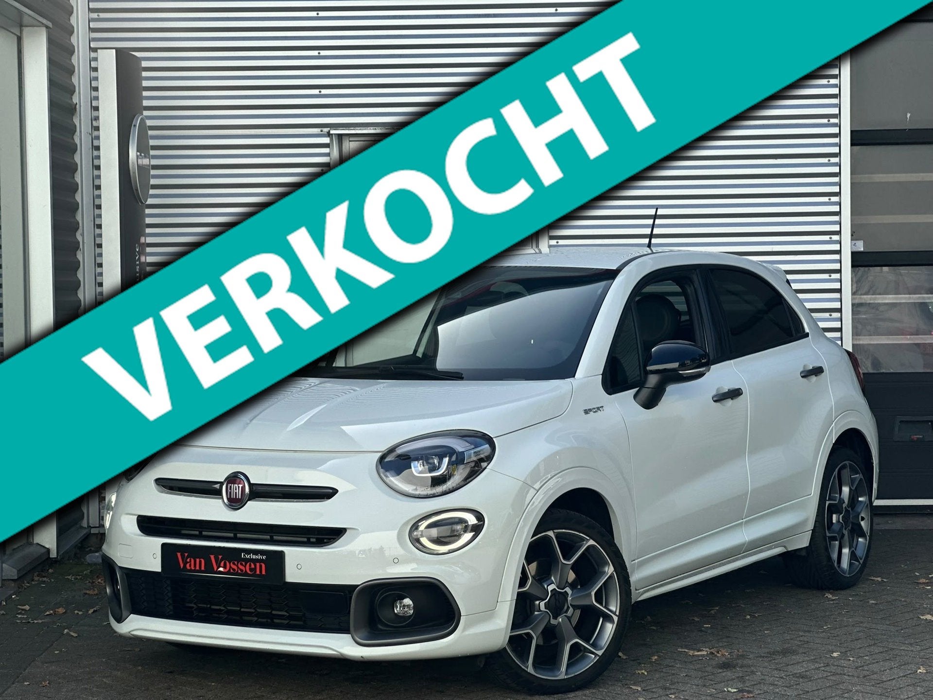 Fiat 500 X 1.3 GSE Sport|Automaat|Cruise|Camera|Navi|Leer, Auto's, 12 maanden, 15 km/l, Gebruikt, 4 cilinders