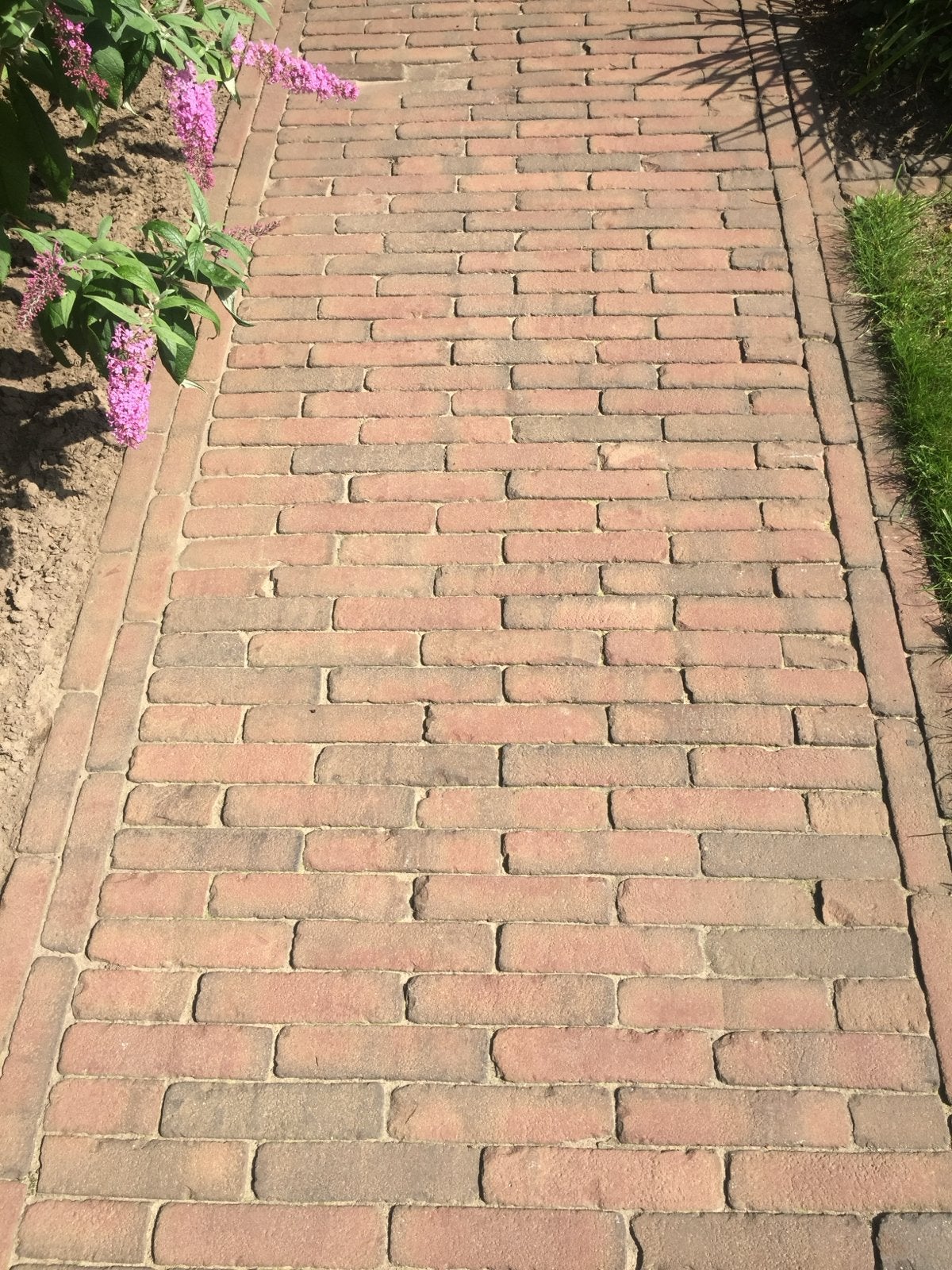 Gebakken getrommelde waaltjes – ca. 12,5 m² – 20 x 5 x 6 cm, Ophalen, Gebruikt, Keramiek, Klinkers