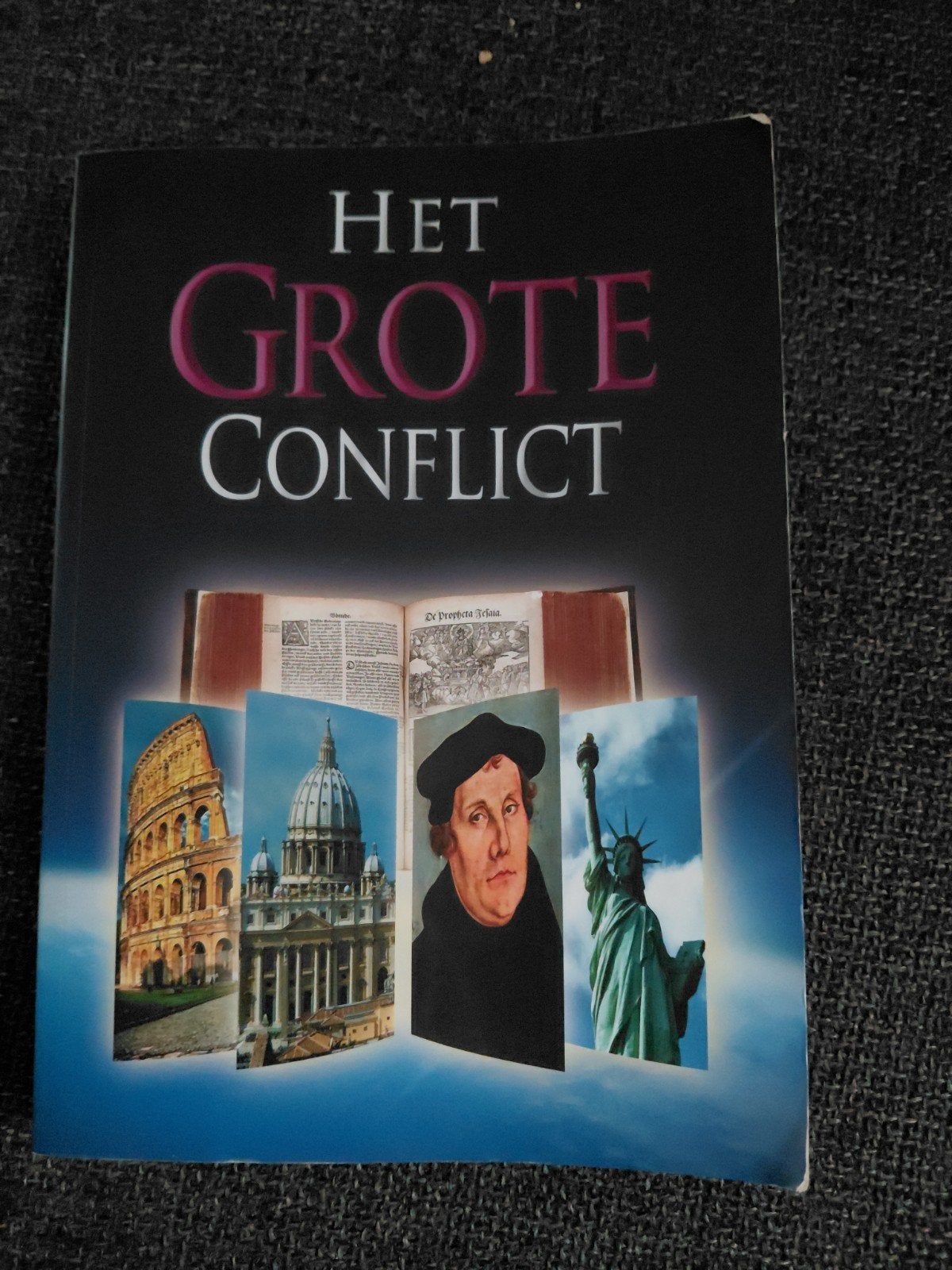 Boek, het grote conflict, Boeken, Godsdienst en Theologie, Gelezen, Christendom | Katholiek, Ophalen of Verzenden, Ellen gould white