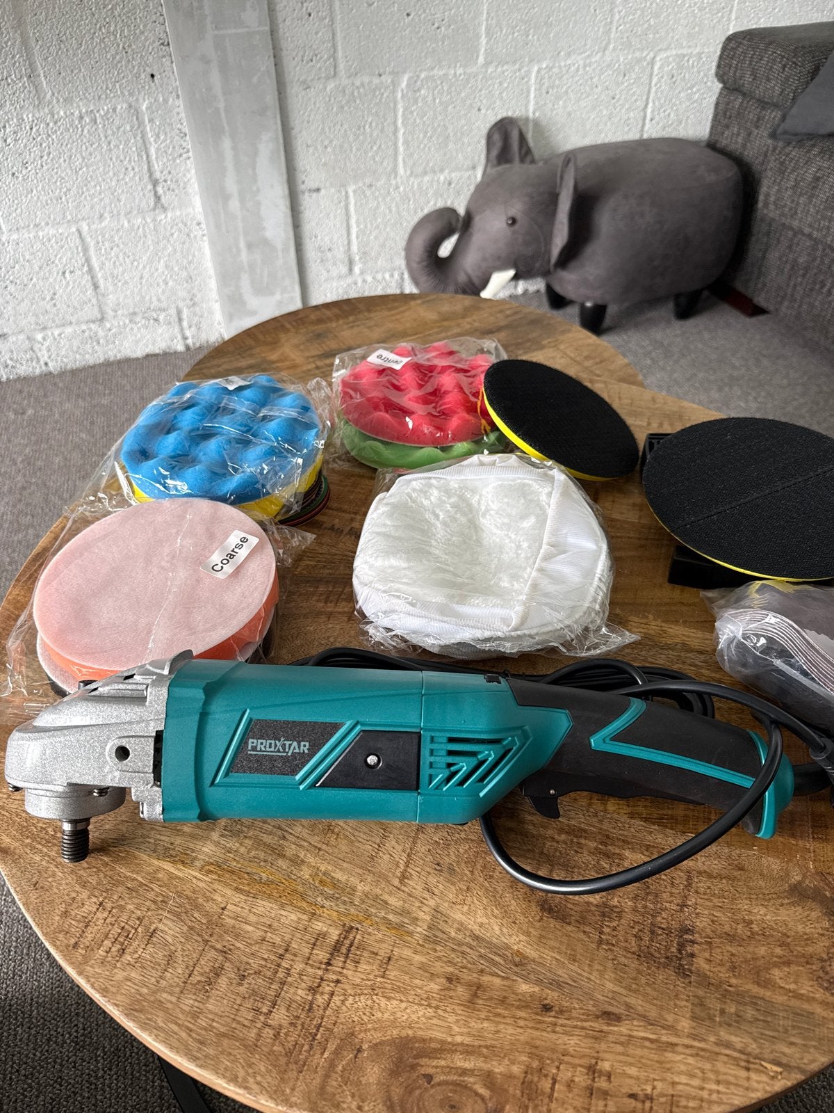 PROXTAR Polijstmachine met accessoires, Ophalen, Nieuw, Minder dan 600 watt, Overige typen