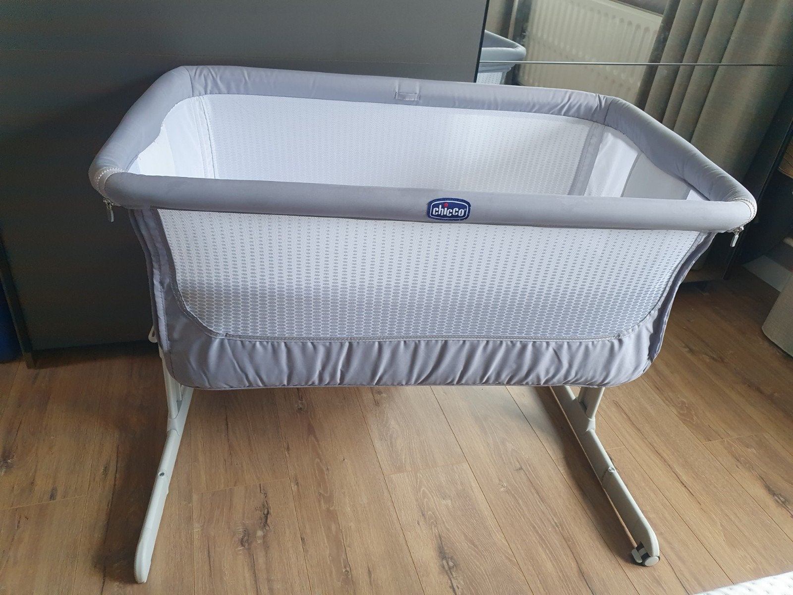 Chicco next2me air co-sleeper, Kinderen en Baby's, Ophalen, Gebruikt, Wieg