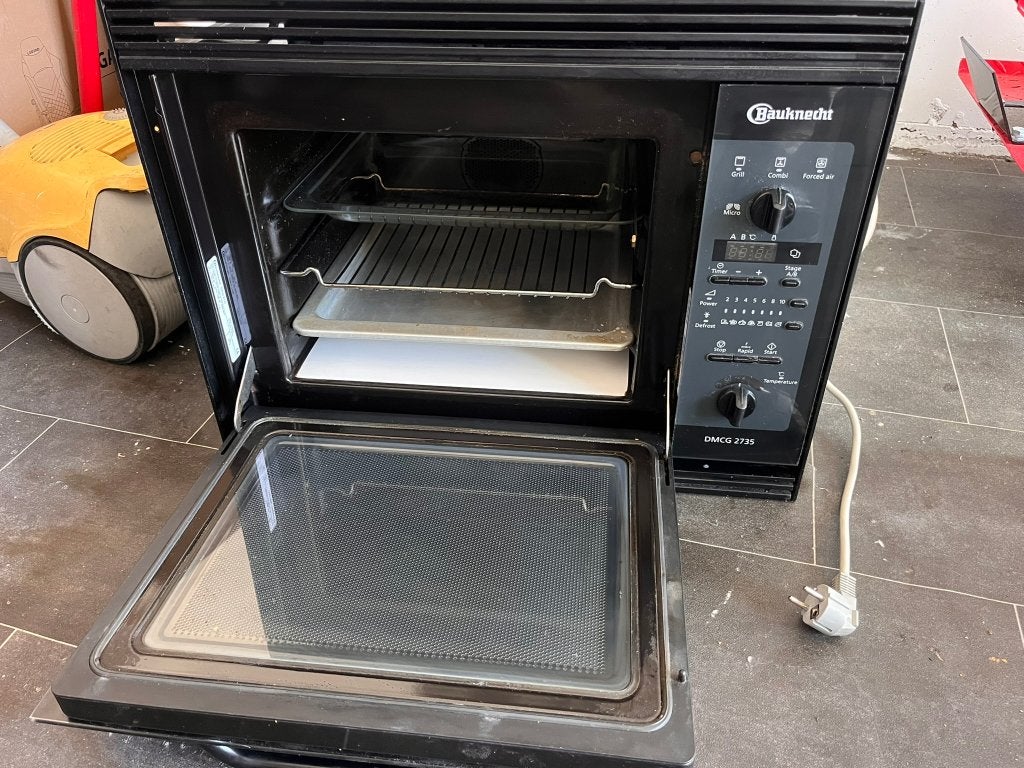Bauknecht DMCG 2735 Inbouw Combimagnetron (Compleet), Ophalen, 45 tot 50 cm, Bauknecht, Gebruikt