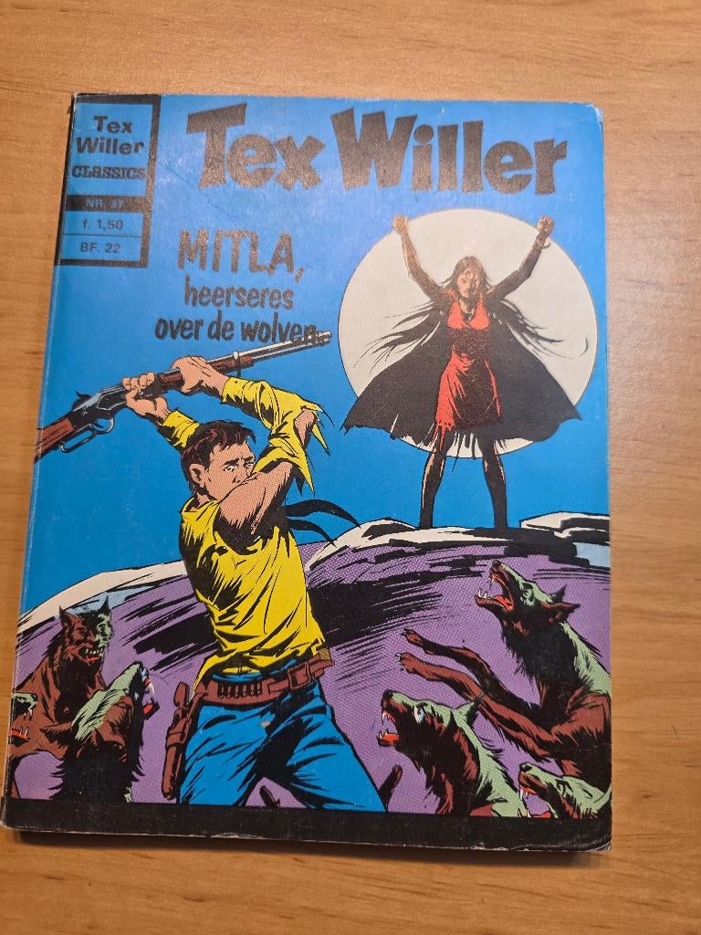Tex willer classics Mitla heersers over de wolven, Eén stripboek, Ophalen of Verzenden, Gelezen