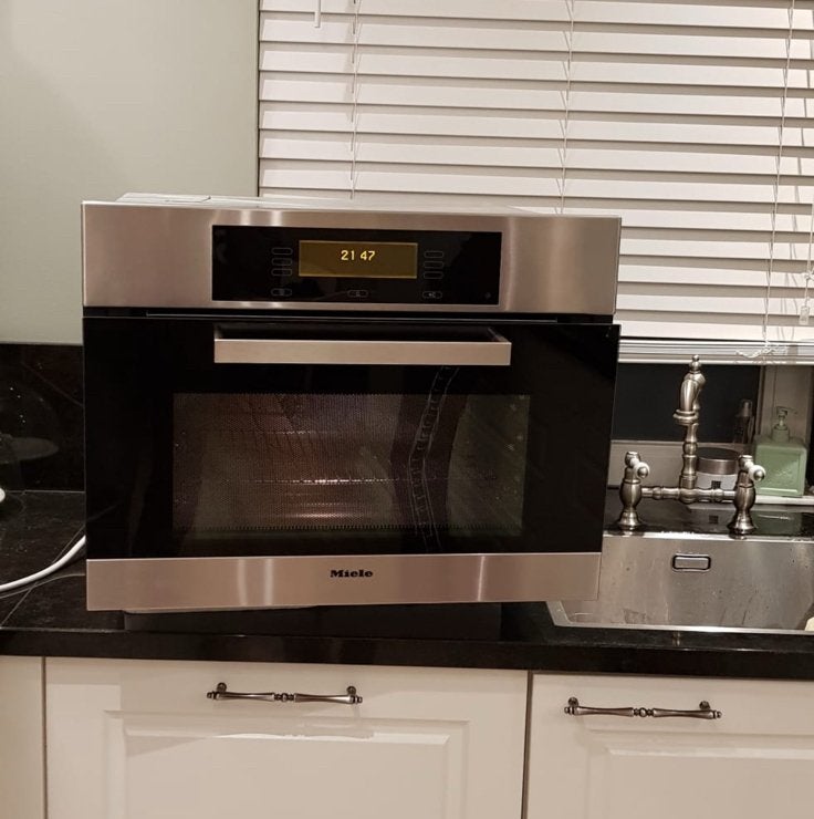 Miele combi oven magnetron, Ophalen, Combimagnetron, Crisp, Zo goed als nieuw