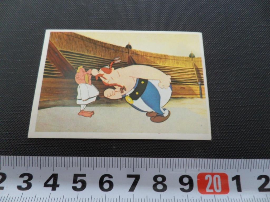 sticker #26 strip asterix en obelix, Verzamelen, Stickers, Zo goed als nieuw, Ophalen